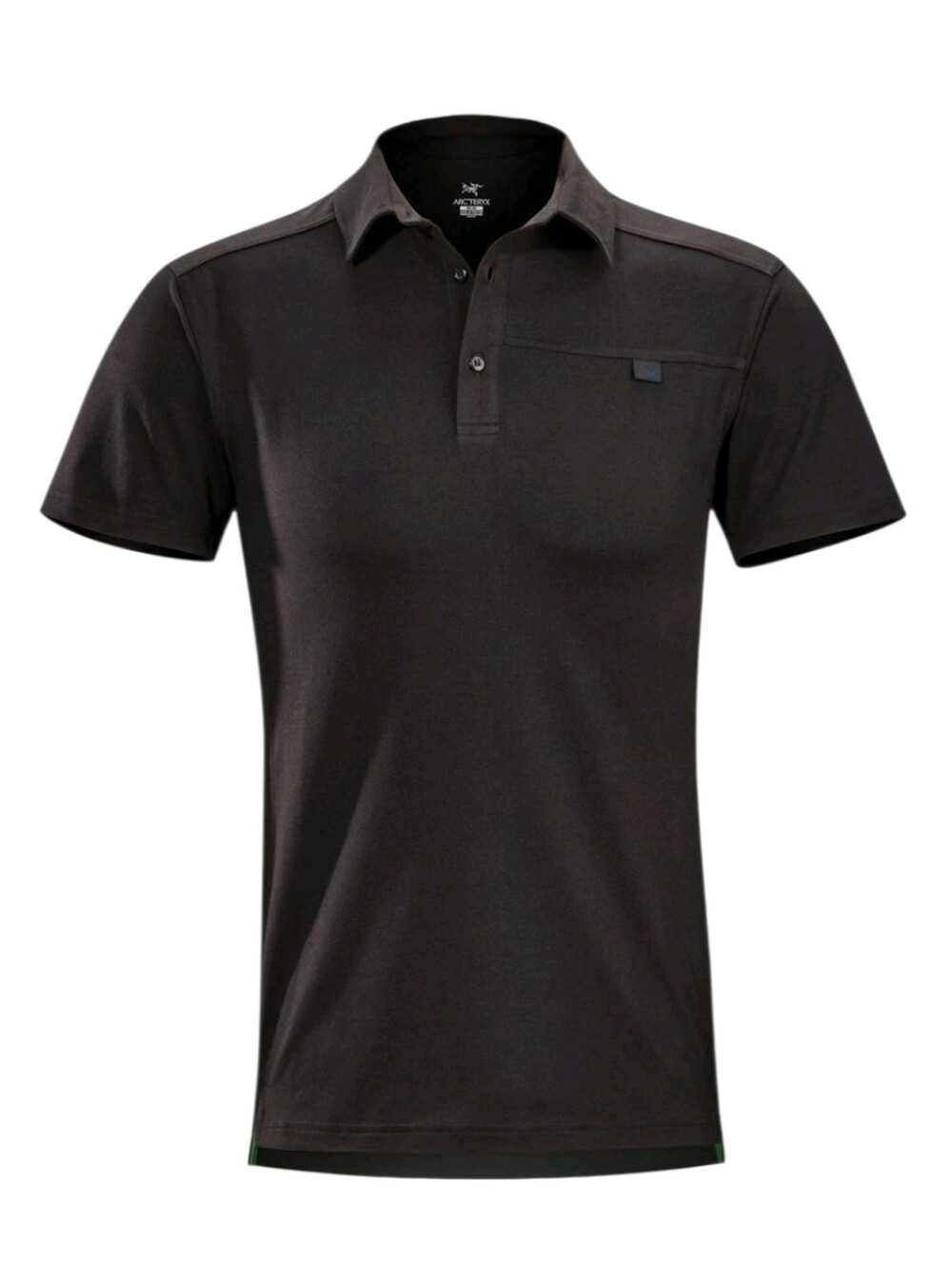 Arc'teryx Captive Short Sleeve Polo Shirt M Black